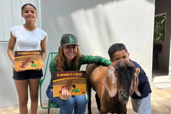 Prefeita de Esperantina apoia lançamento de livro infantil inspirado em história real