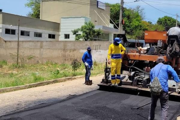 Prefeitura lança plano de asfaltamento com 60 km em ruas de Teresina