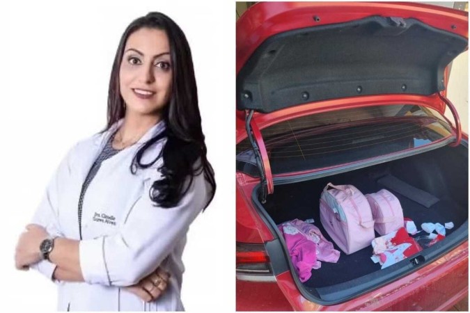 Médica presa por raptar bebê tinha enxoval novo em carro, afirma polícia