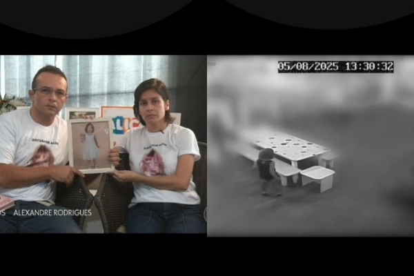 Pais de Alice Brasil pedem acesso a imagens de segurança do Colégio CEV