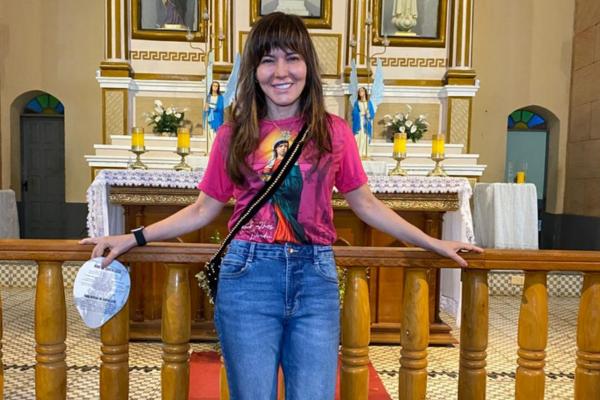 Prefeita de Esperantina participa do encerramento dos festejos de Santa Luzia