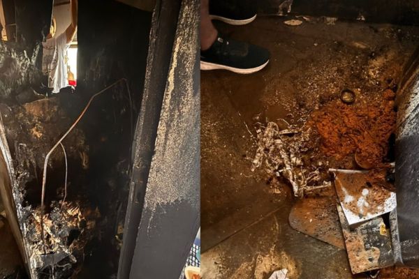 Moradores de Parnaíba denunciam Equatorial após incêndio por falha elétrica