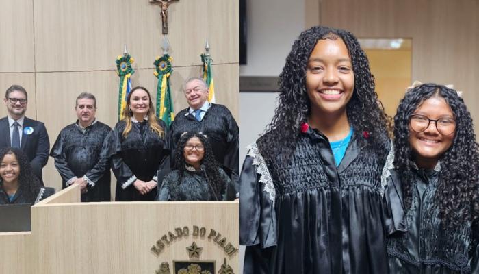 Meninas da zona rural de Teresina ocupam cargos de liderança por um dia: 