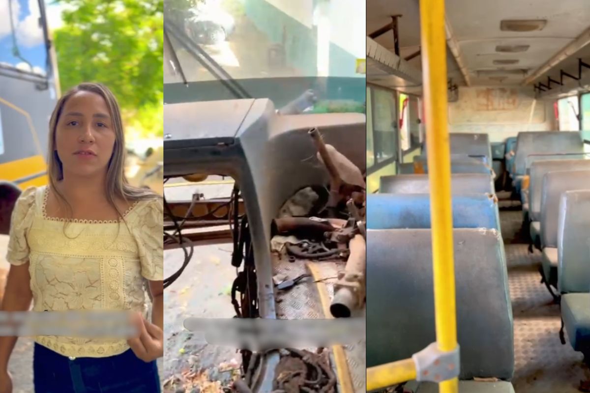 Vídeo: Vereadora denuncia descaso com transporte escolar em Passagem Franca do Piauí
