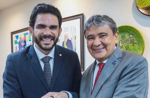 Deputado Dr. Marcus Kalume se reúne com Wellington Dias para tratar de ações sociais