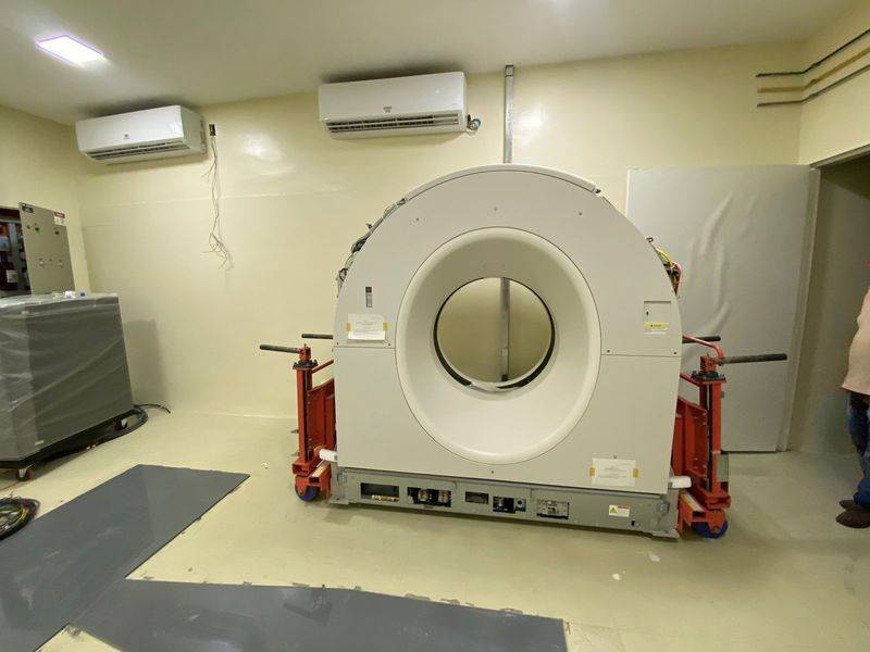 HGV recebe novo equipamento para exames de tomografia