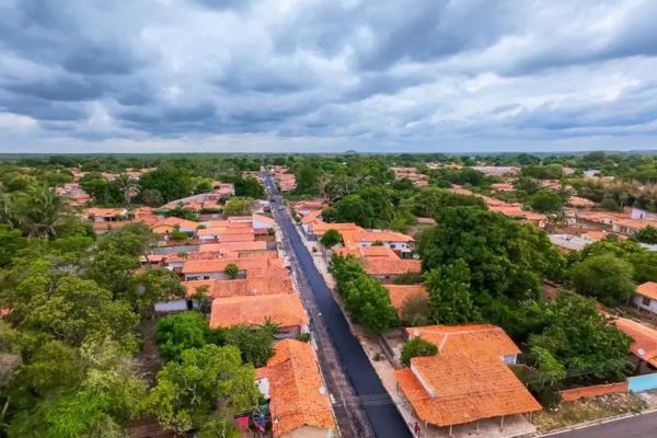 José de Freitas recebe mais de 12 mil m² de pavimentação asfáltica