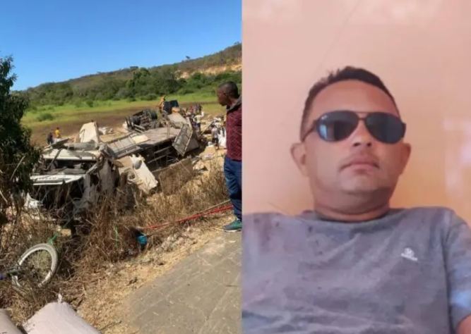 Carreta tomba e deixa um morto e outro gravemente ferido no Sul do Piauí