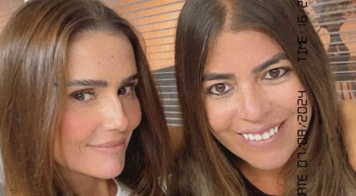 Deborah Secco se encontra com Raquel Pacheco e inicia trabalho em 