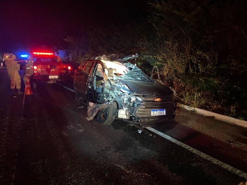 Colisão entre carro e caminhão mata motorista na BR 343 em Piripiri