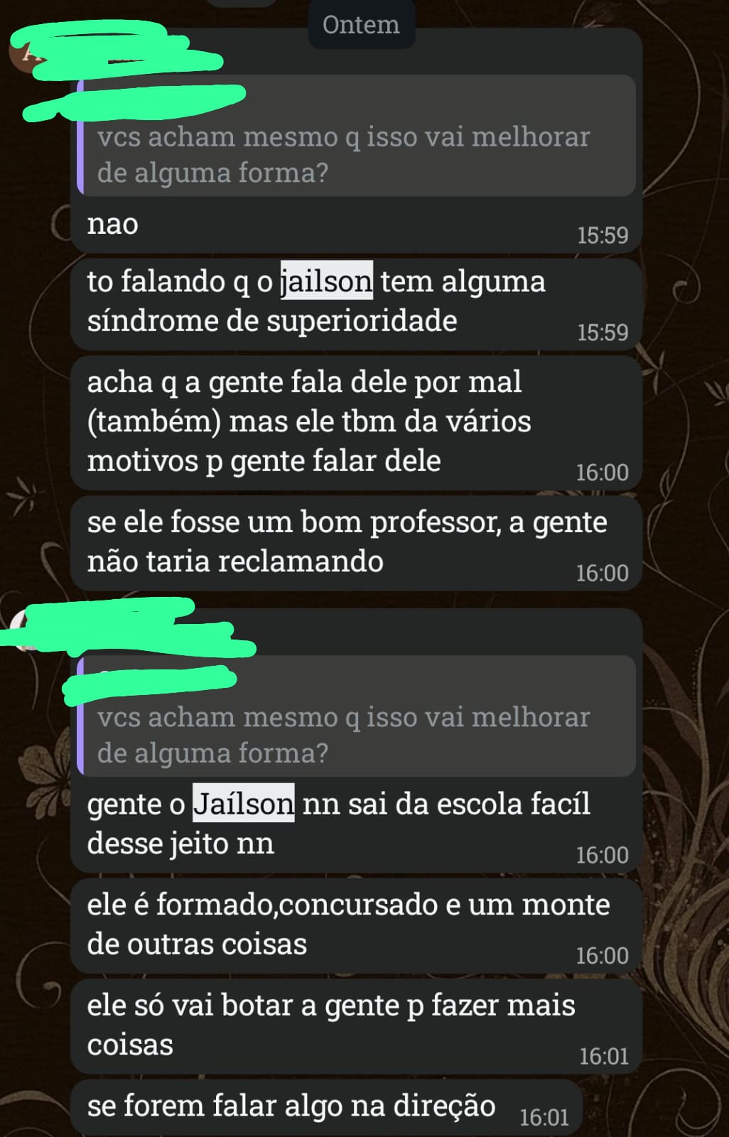 Professor do IFPI denuncia ataques homofóbicos, racistas e ameaças de estudantes