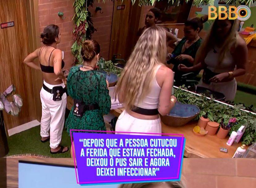 Yasmin Brunet comenta sobre atitude de Vanessa Lopes