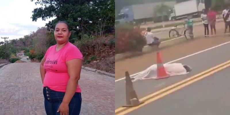 Mulher morre após ser atropelada por carro em frente a posto na BR 316