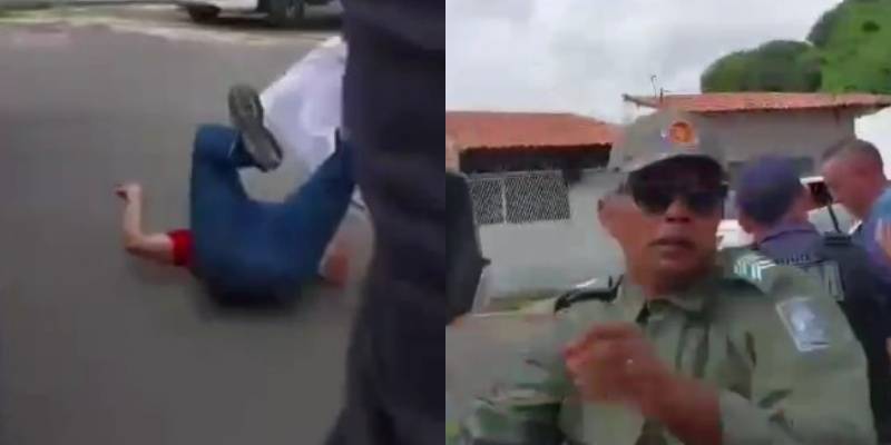 VÍDEO: Presidente de sindicato fala que foi agredido por PM em Teresina