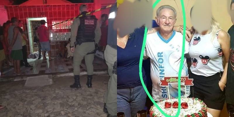 Agiota de 74 anos é executado com tiro no peito dentro de casa em Parnaíba