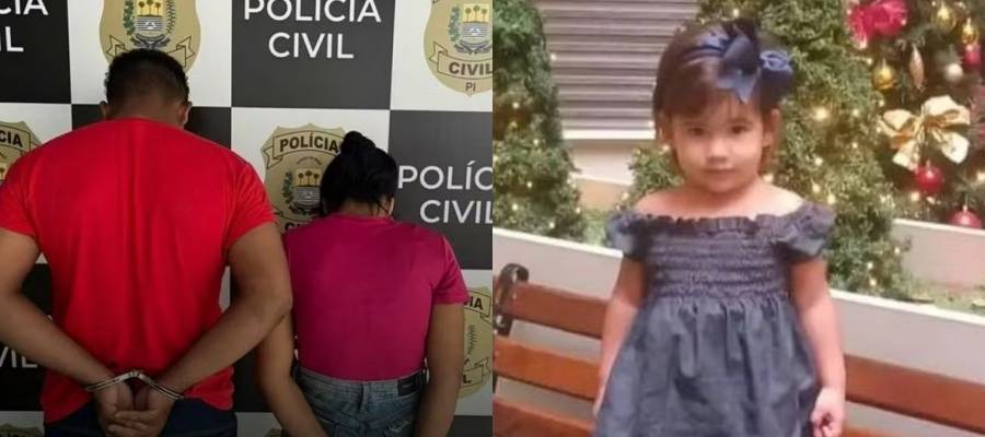 Mãe e padrasto acusados de torturar e matar criança são presos no Piauí