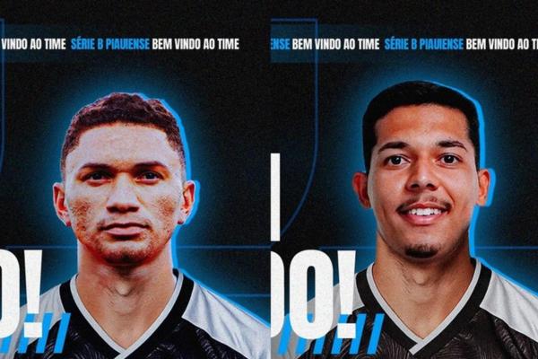 Teresina Esporte Clube contrata Junyel e Mathirso Alves para estreia na Série B