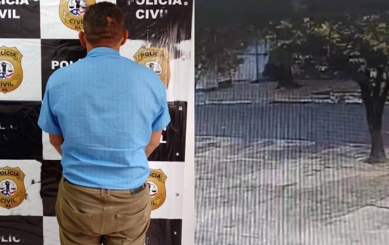 Câmera registra momento que homem dá “mata-leão” e estupra diarista em Timon