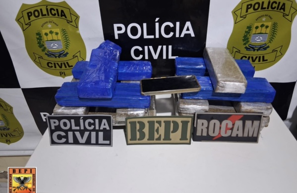 Passageiro é preso com 18 tabletes de maconha em ônibus no Sul do Piauí