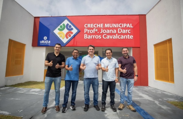 Ciro entrega creche, reforma em UBS, centro administrativo e mercado em Uruçuí