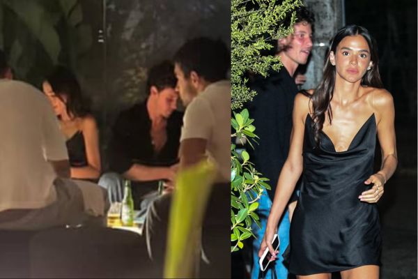 Bruna Marquezine e Shawn Mendes são flagrados em clima de romance no Rio de Janeiro