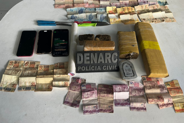 Polícia Civil desarticula ponto de tráfico e prende dois homens em Teresina