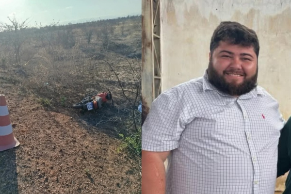 Vereador de Belém do Piauí morre em acidente de motocicleta na PI-243 aos 31 anos