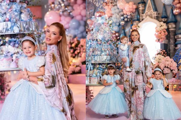 Filha de Virginia Fonseca e Zé Felipe, Maria Flor completa 3 anos com festa luxuosa