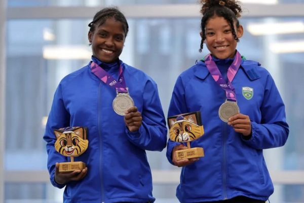 Piauiense Maria Cunha conquista medalha de prata na canoagem nos Pan Júnior