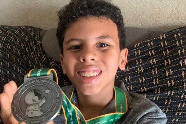 Piauiense de 11 anos é destaque em olimpíada e precisa de apoio para ir aos EUA