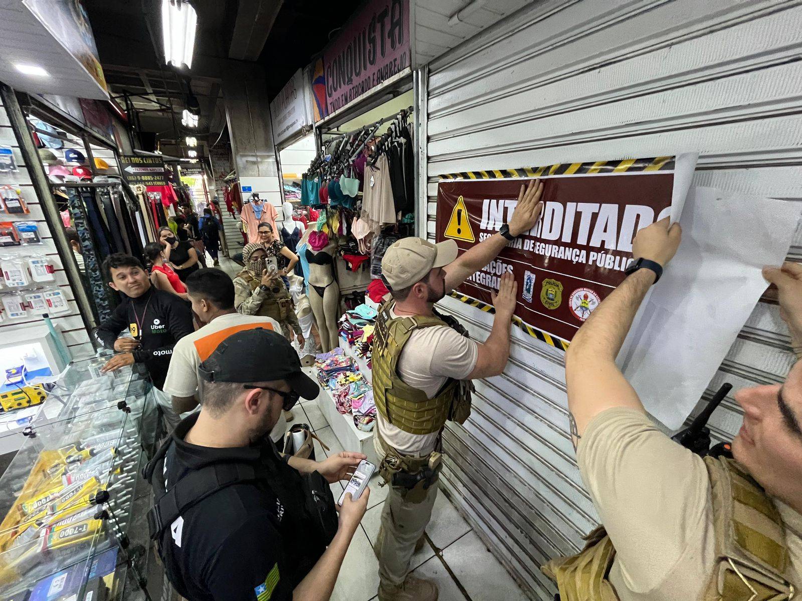 Empresário que fez protesto contra operação no Shopping da Cidade é preso