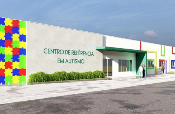 Obras do Centro de Referência em Autismo avançam em Esperantina