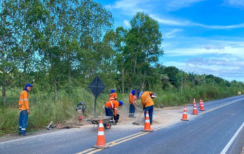 DER-PI realiza manutenção das estradas do estado durante período chuvos