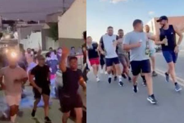 Amigos criam corrida de rua com parada para beber em cada quilômetro no Piauí
