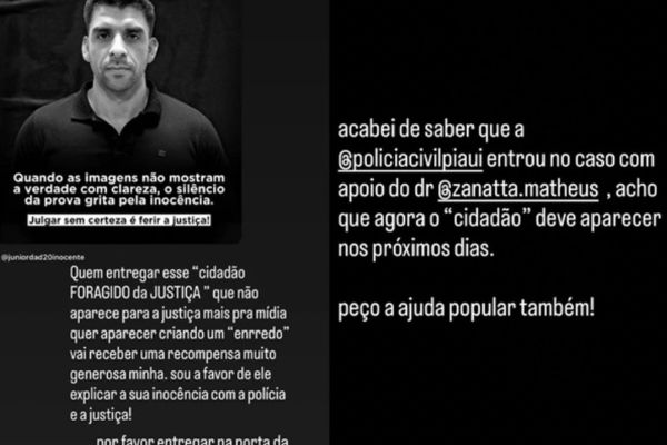 Fernandin OIG oferece recompensa por foragido suspeito de matar primo em festa