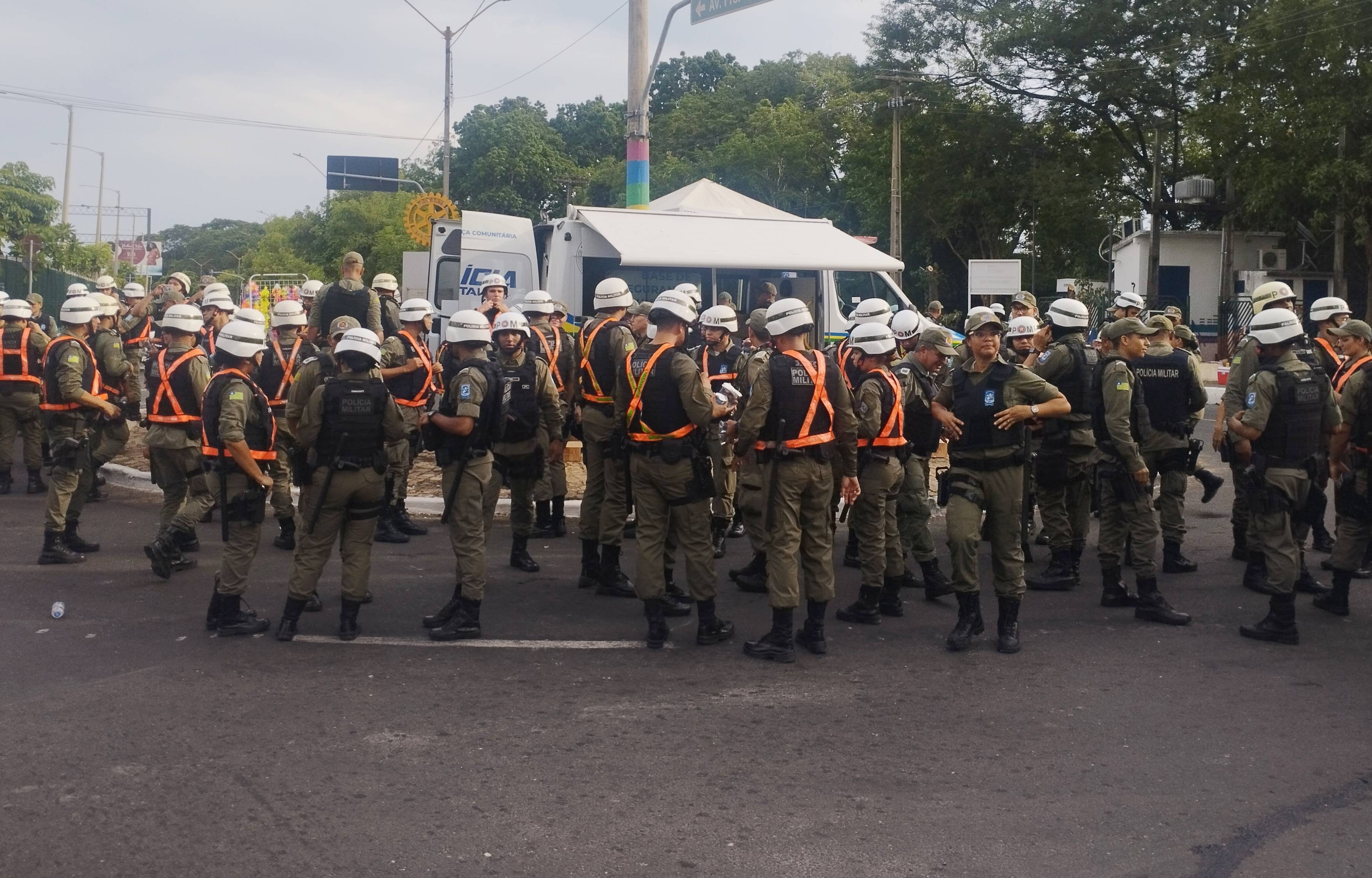 Polícia Militar garante segurança do Corso 2024 com mil policias em Teresina