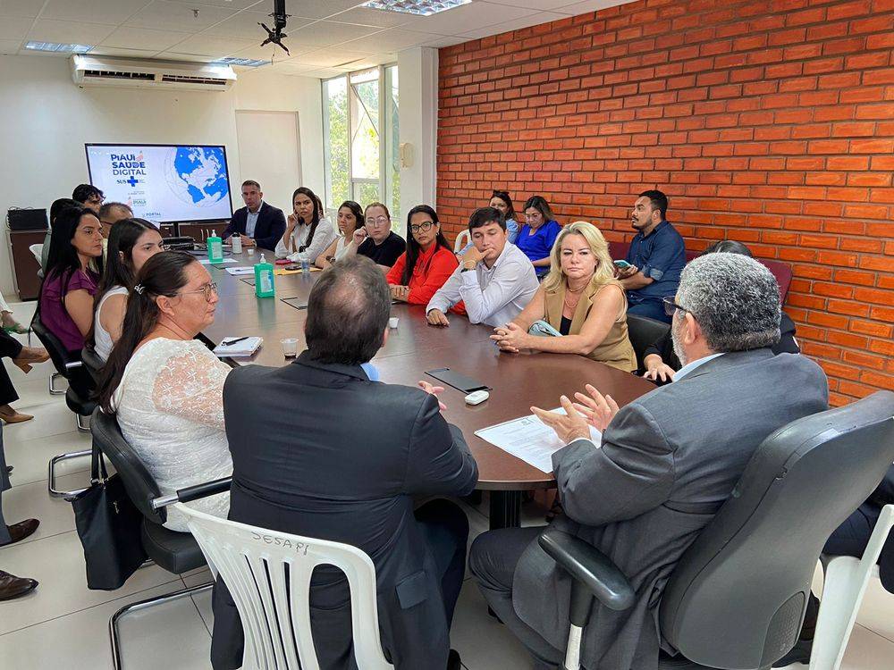 Sesapi apresenta Programa Piauí Saúde Digital para municípios do território dos Cocais