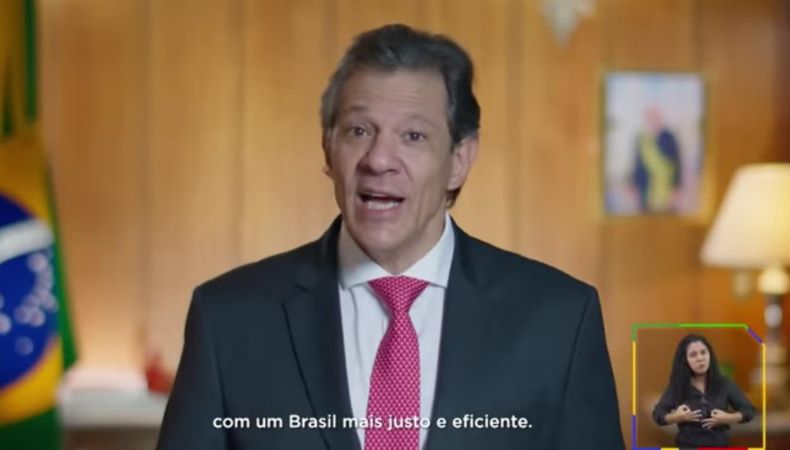 Ministro da Fazenda Fernando Haddad anuncia a  grande reforma da renda