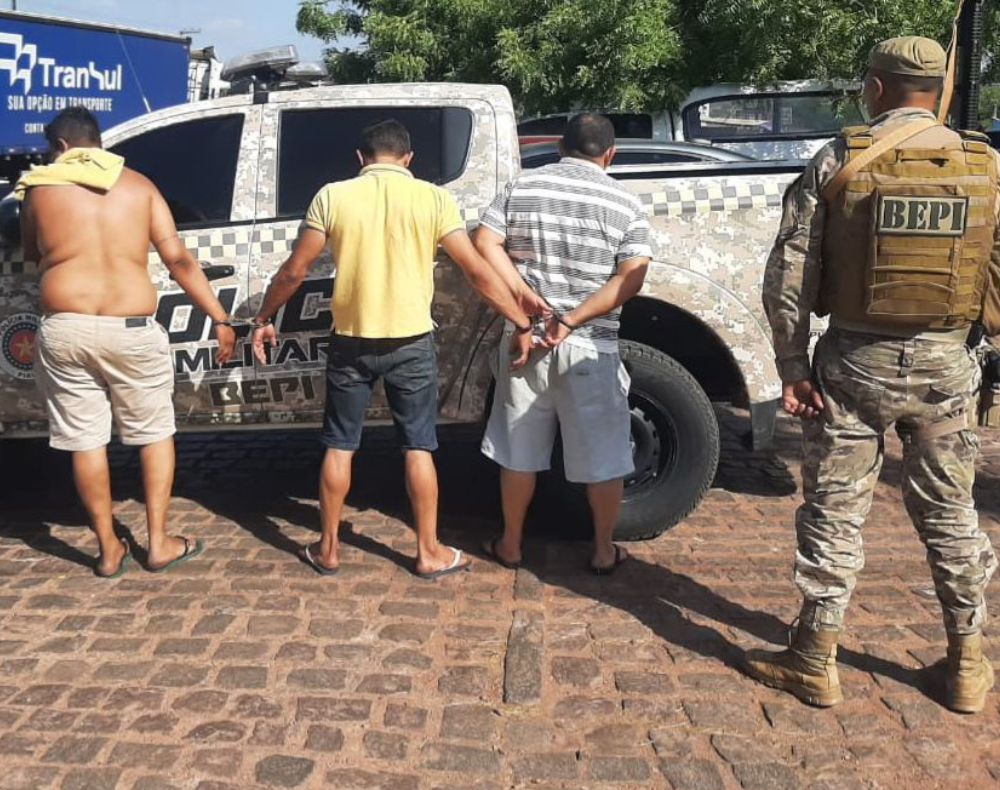 Trio envolvido em golpes bancários em Pernambuco é preso em Picos