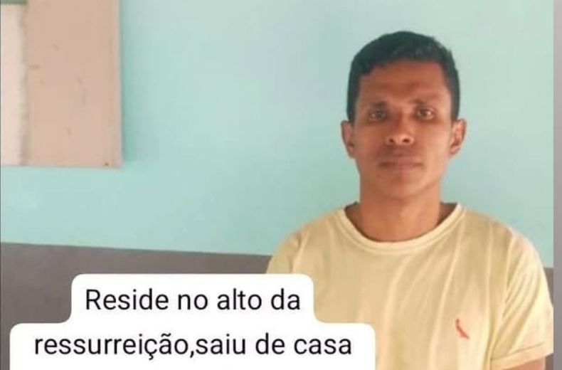 Família pede ajuda para encontrar homem que desapareceu na Zona Sudeste de Teresina