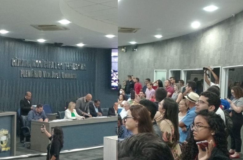Câmara de Teresina discute taxa de esgoto em audiência pública