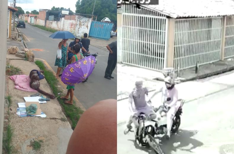 Idoso em bicicleta é atropelado por motociclista no bairro Mafrense