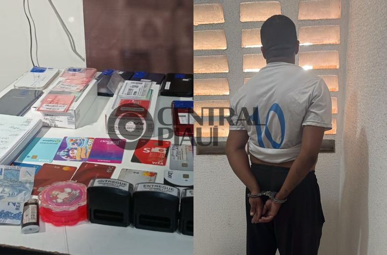 Suspeitos de aplicar golpes em idosos são presos em condomínio de luxo em Teresina