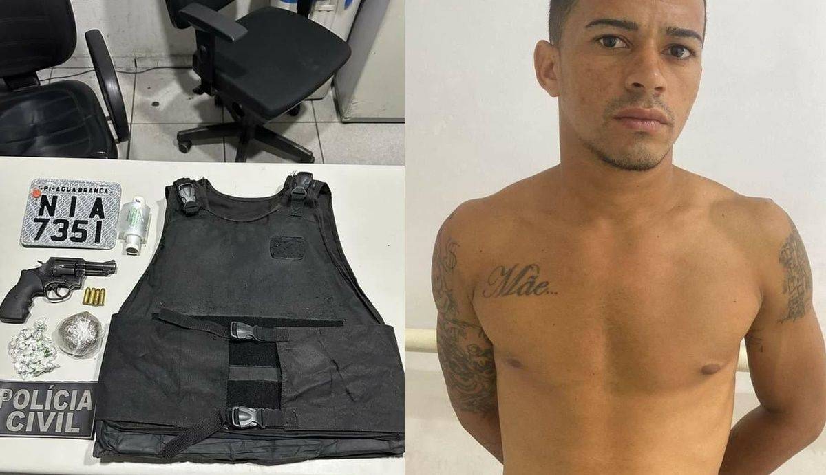 Homem que não retornou à prisão após ‘saidinha’ de Natal é preso no Piauí