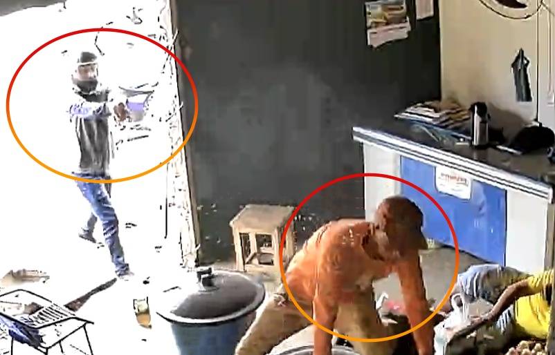 VÍDEO: Bandidos executam homem na frente de criança em comércio no Piauí