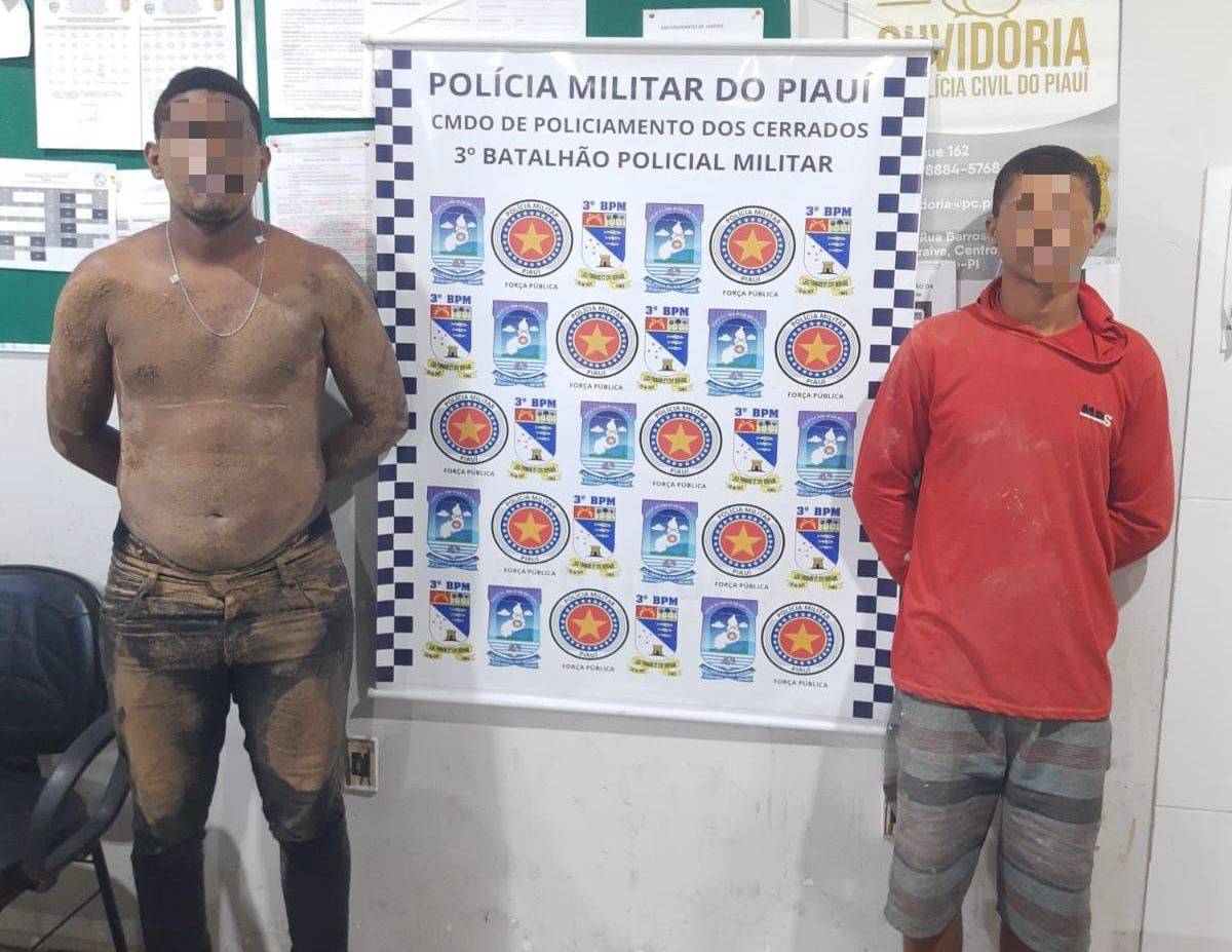 PM prende criminosos fortemente armados e recupera R$12 mil em Floriano