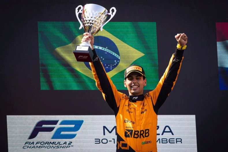 Brasil volta à Formula 1 em 2025 com contratação de Gabriel Bortoleto pela Sauber