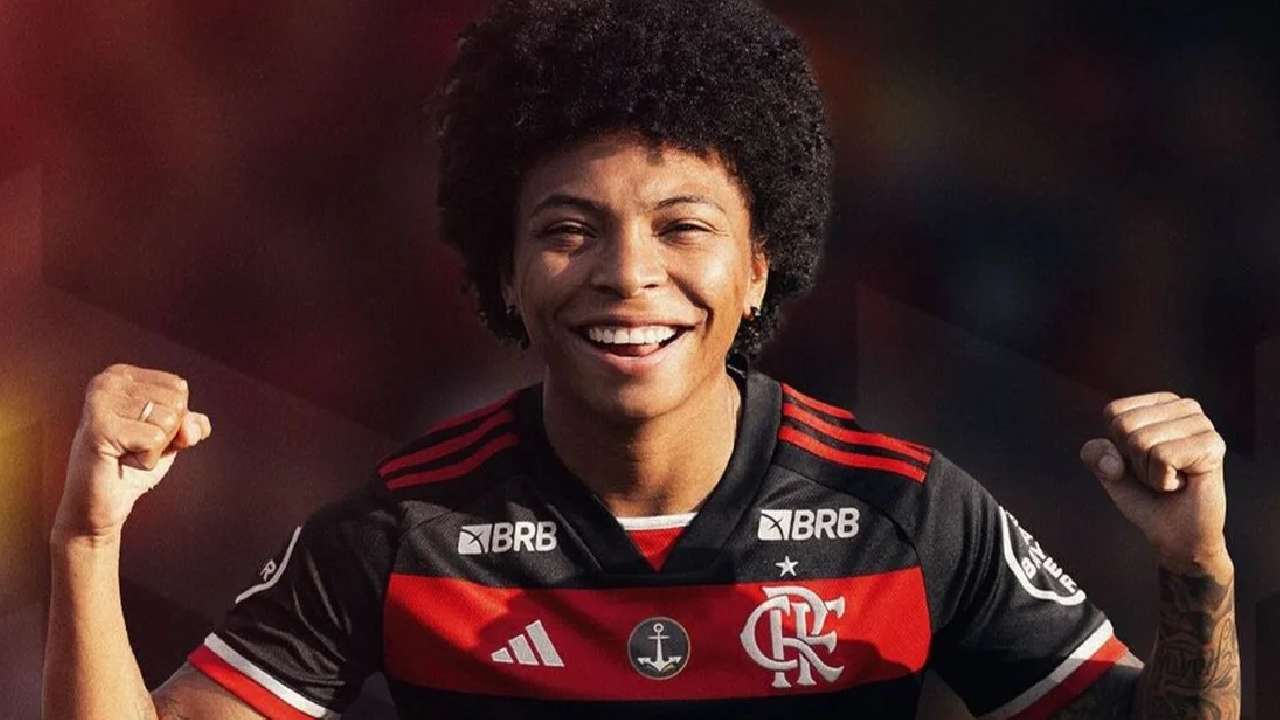 Valéria Cantuário, piauiense e ex-Benfica, é a nova contratação do time feminino do Flamengo