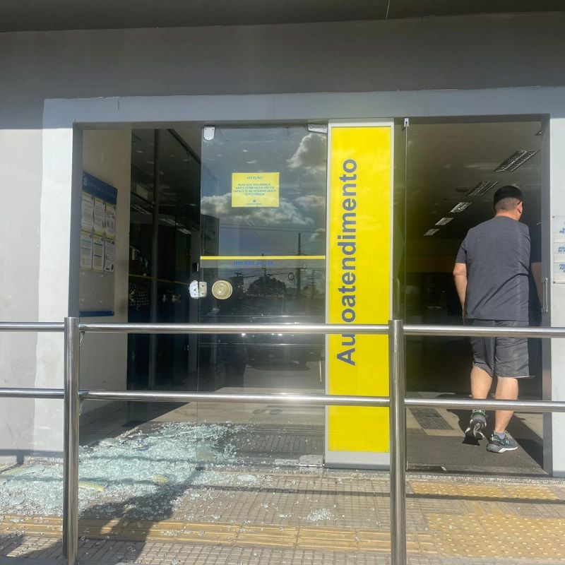 Segurança troca tiros com criminosos em assalto ao Banco do Brasil em Teresina