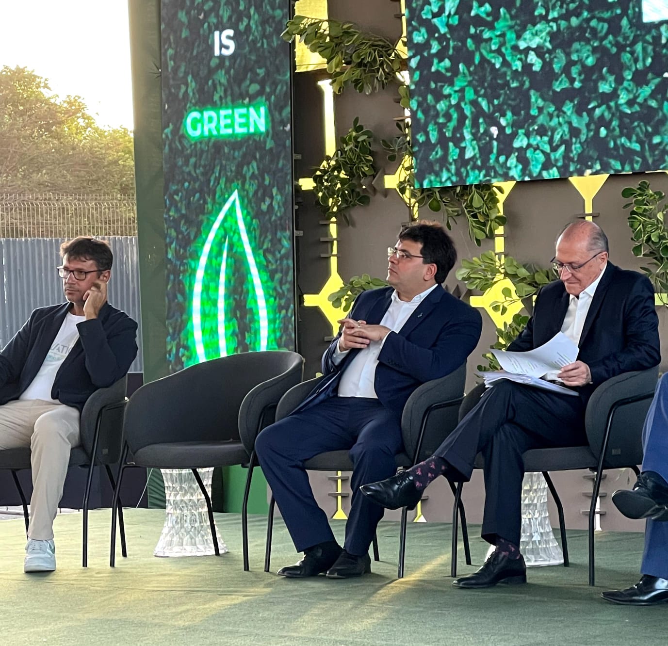 Rafael Fonteles e vice-presidente Alckmin lançam projetos de hidrogênio verde em Parnaíba